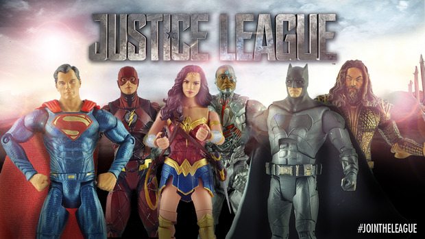 "Liga de la Justicia": Únete a la Liga con las nuevas figuras de acción 