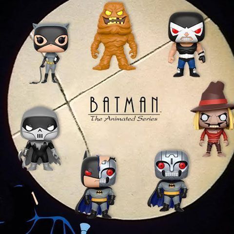Funko saca nuevas figuras basadas en la serie animada de Batman de los 90