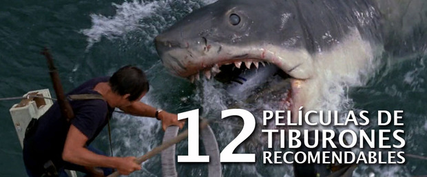 12 películas de tiburones recomendables