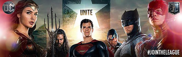 "Liga de la Justicia": Superman se une al equipo en un nuevo banner 