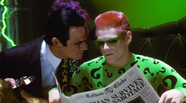 Tommy Lee Jones no soportaba a Jim Carrey en 'Batman Forever': "Te odio. No me gustas nada"