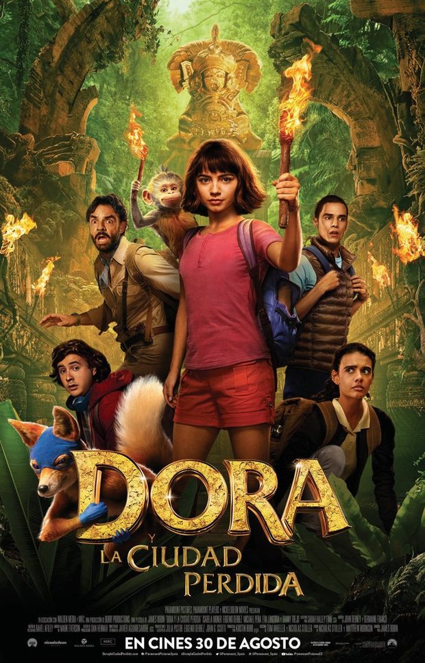El nuevo tráiler de 'Dora y La Ciudad Perdida' muestra el humor de la película