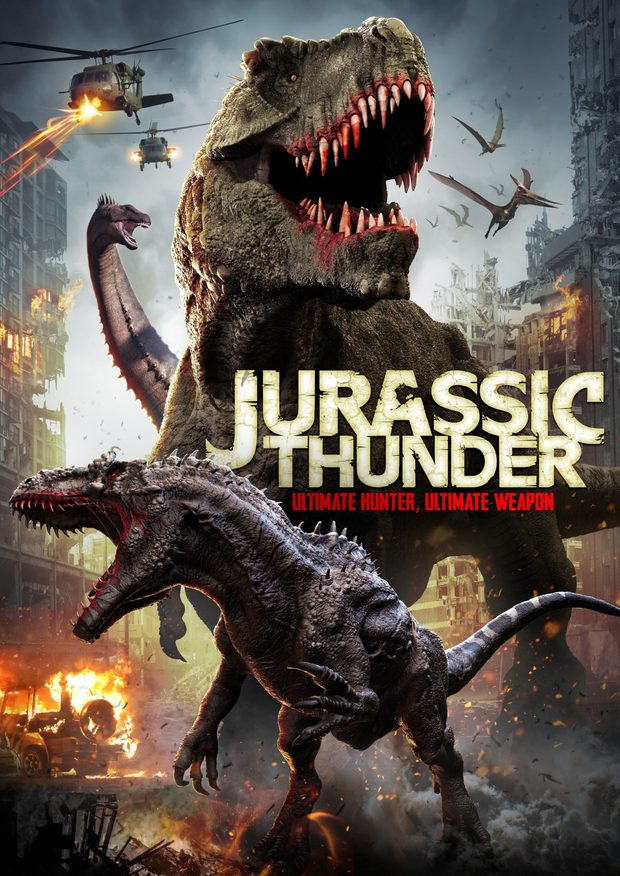 Póster y trailer para “Jurassic Thunder”