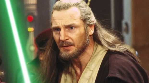 Liam Neeson defiende 'La amenaza fantasma' y elogia a Ahmed Best (Jar Jar Binks)