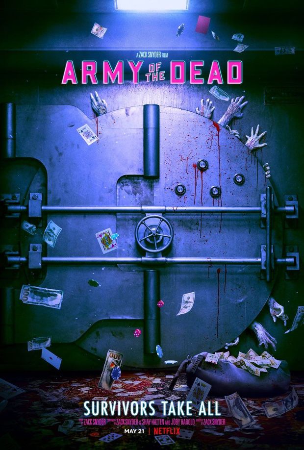 Póster y fecha de estreno de "Army of the Dead", el regreso al cine zombie de Zack Snyder