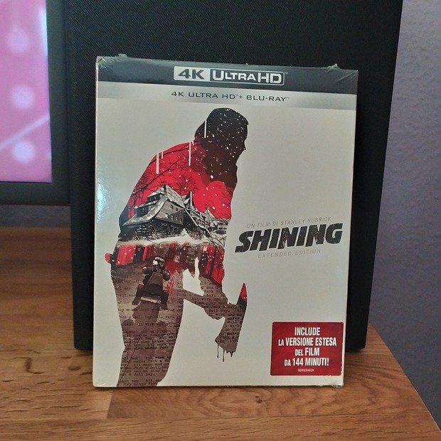 Recien llegada la edición italiana de "The Shining" UHD 4K 