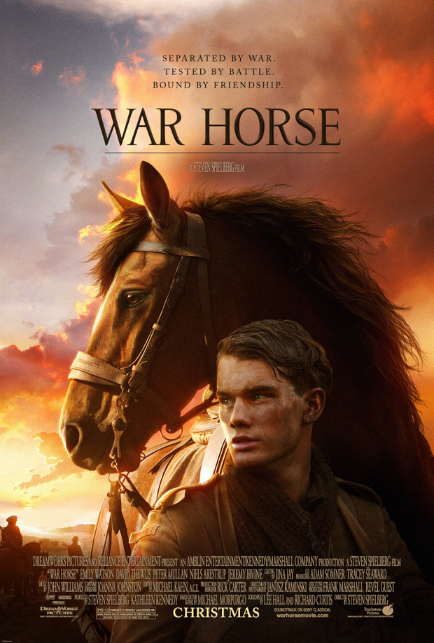 WAR HORSE (CABALLO DE BATALLA) lo ultimo de Steven Spielberg tras 40 años de carrera.