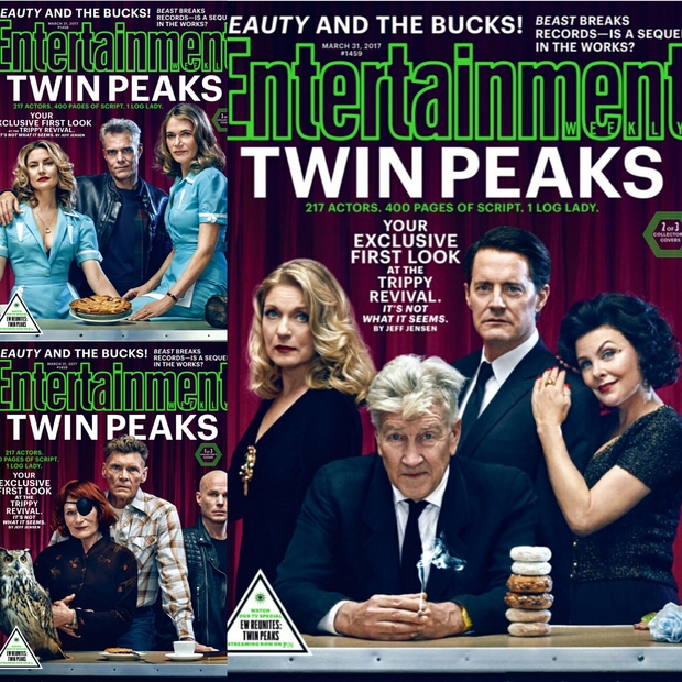 Twin Peaks: 3 portadas coleccionables de la revista "Entertainment"