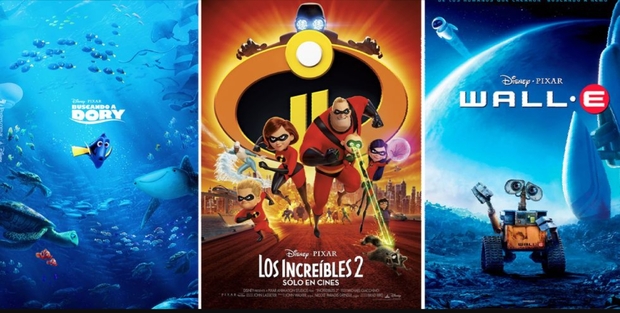 La lista de Pixar: recaudación de todas las películas