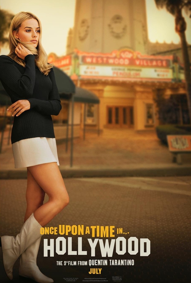 Nuevo póster de Once upon a Time in Hollywood...