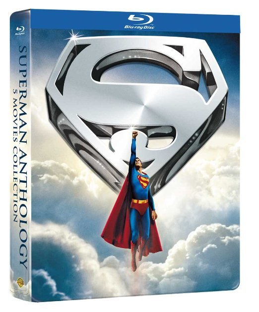 Pack de Superman antología en steel que saldrá a la venta en Amazon Italia 
