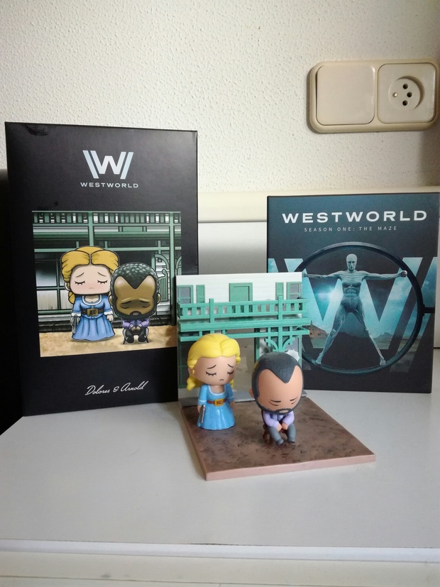 Diorama Westworld para la colección de Nea24 y mía.