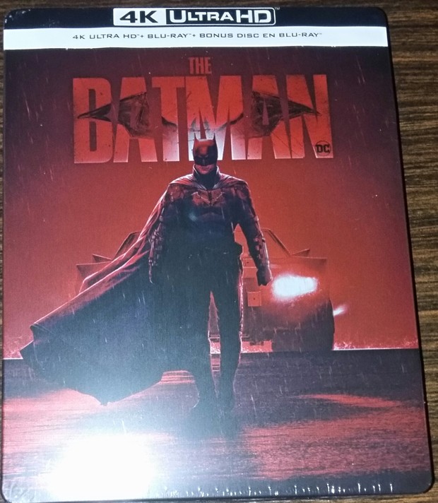 The Batman Steelbook 4K ya en casa!