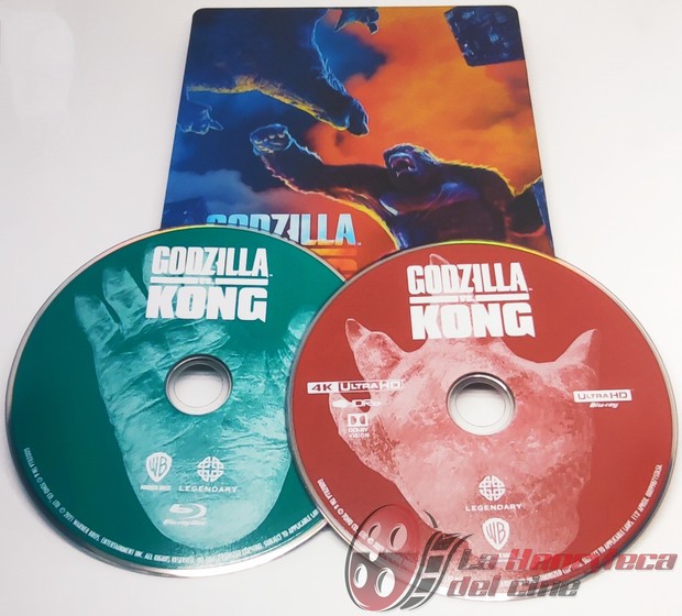 Godzilla VS Kong Steelbook UHD