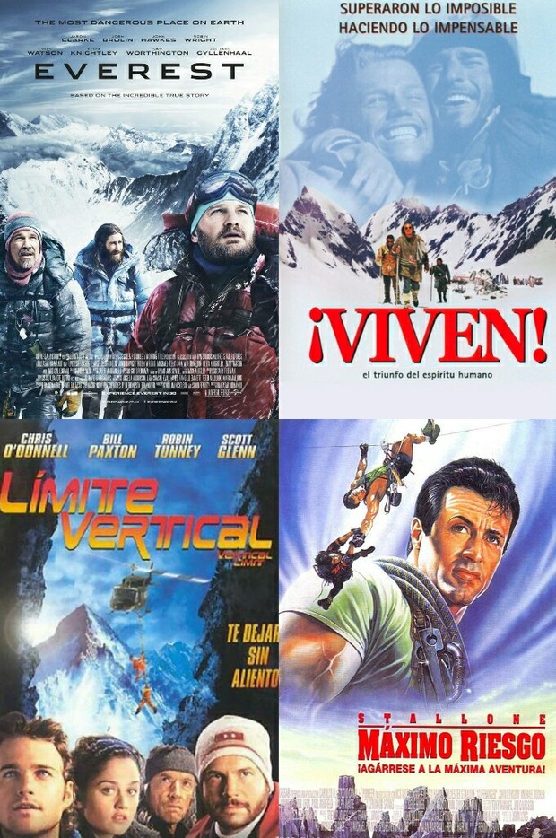 Ahora que llegará EVEREST La semana próxima.. Cuales son vuestras películas preferidas de Alta Montaña? 