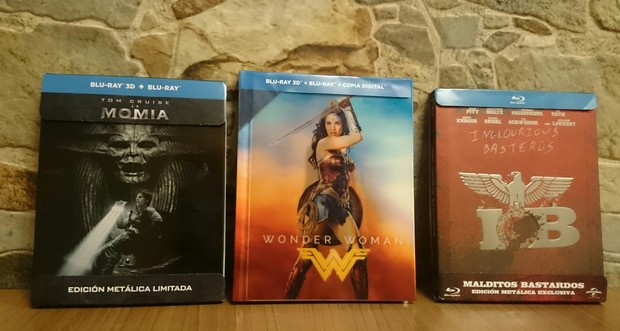 "Wonder Woman" recién traída, sí tardan más los "Malditos Bastardos" se queda cómo "La Momia". 