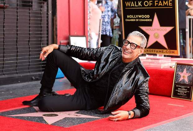 "Jeff Goldblum" Ya tiene su Estrella en el Paseo de la Fama. 