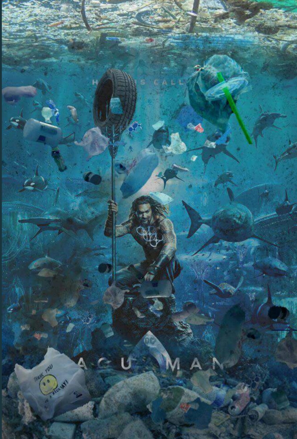 Éste és el Meme de (AQUAMAN) que se ha pasado Internet.