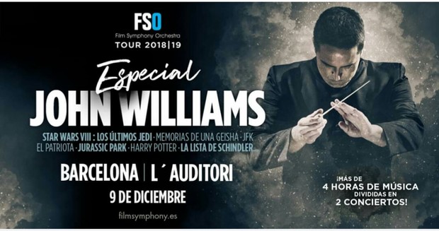 Especial (JOHN WILLIAMS) en el Auditorio de Barcelona. 