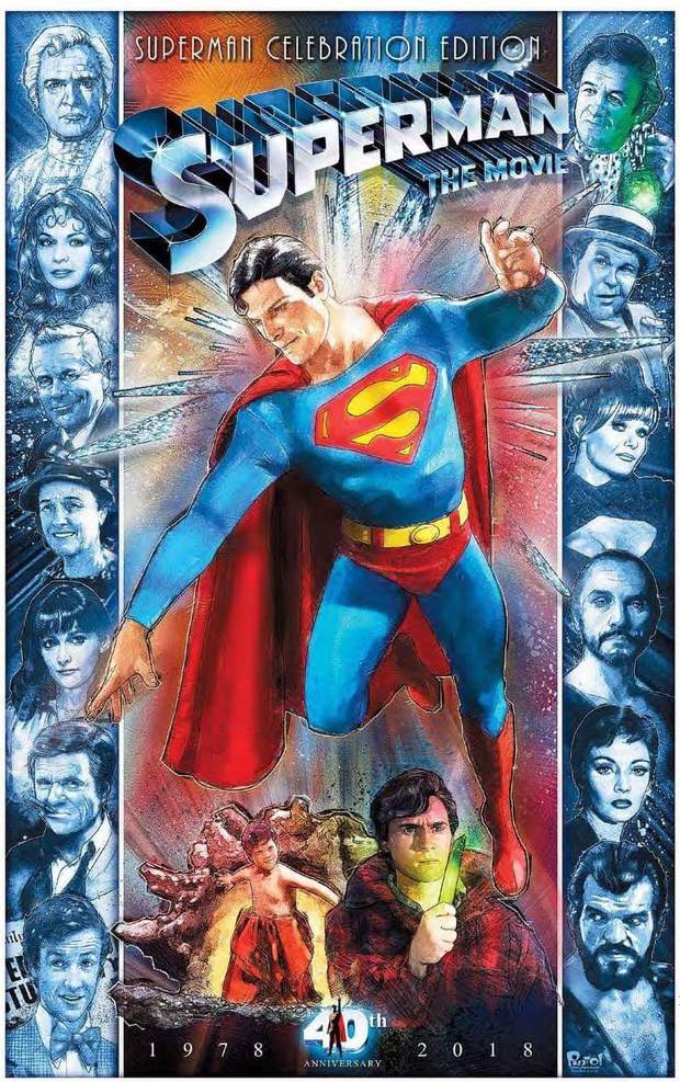 Póster (SUPERMAN) 40 Aniversario. 