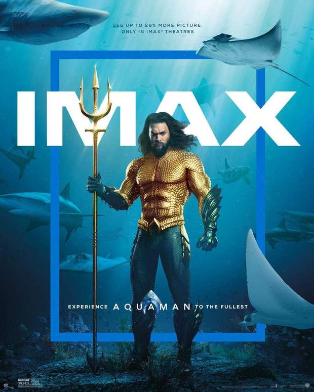 Cartel IMAX (AQUAMAN). 
