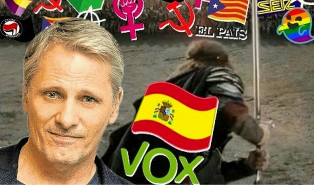 "Viggo Mortensen" Responde al Meme de VOX. 