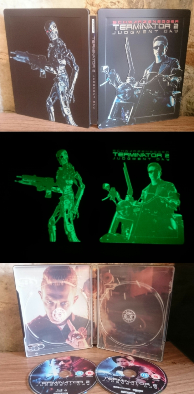 Steelbook (Terminator 2) Recibido de Zavvi. 