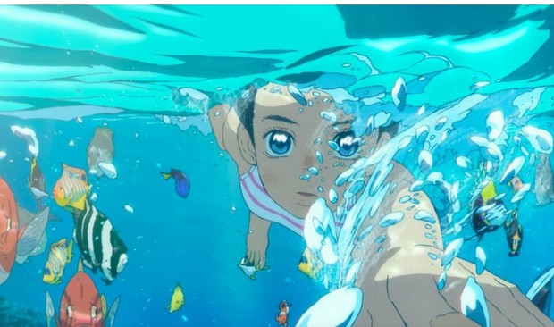 Trailer en Primicia del Anime (Los Niños del Mar). 