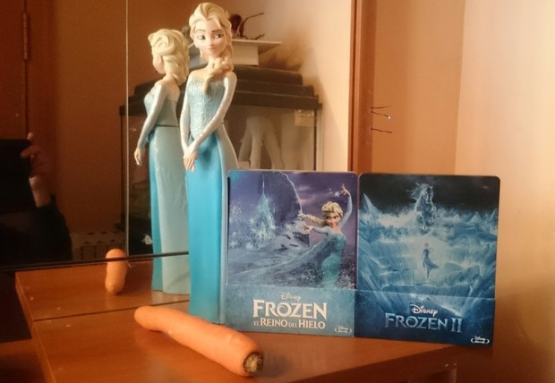 Mi Colección (Frozen 1 y 2) Steelbooks. 