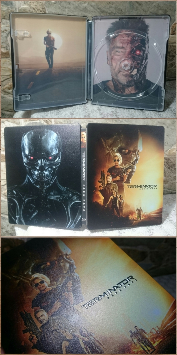 Mi Steelbook de (Terminator -Destino Oscuro). 