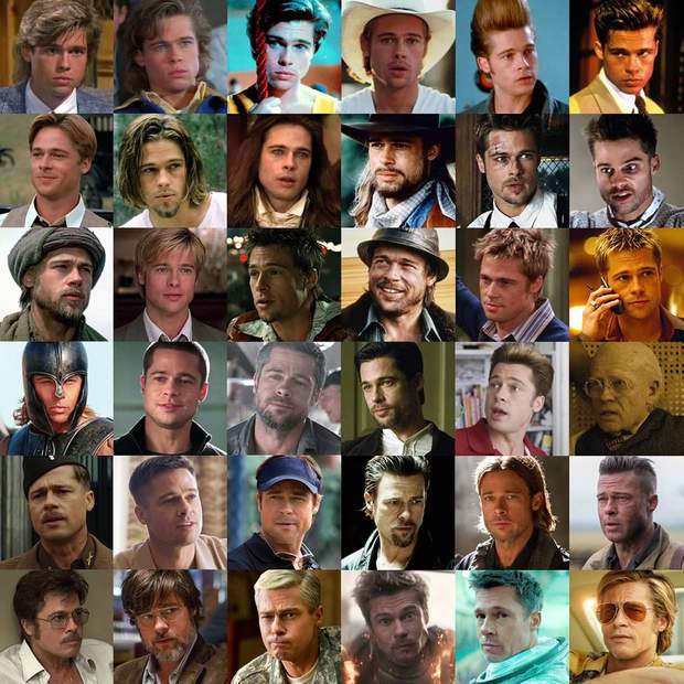 Toda la carrera de "Brad Pitt". Qué Película és Vuestra Preferida?. 