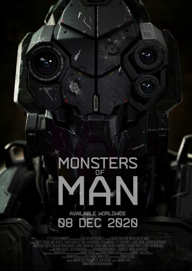 Trailer y Póster de (Monsters of Man). 