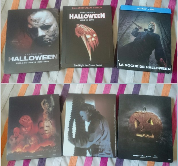 Mi Colección Steelbook de (Halloween). 