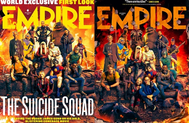 (The Suicide Squad) En todo su esplendor en las portadas de EMPIRE. 