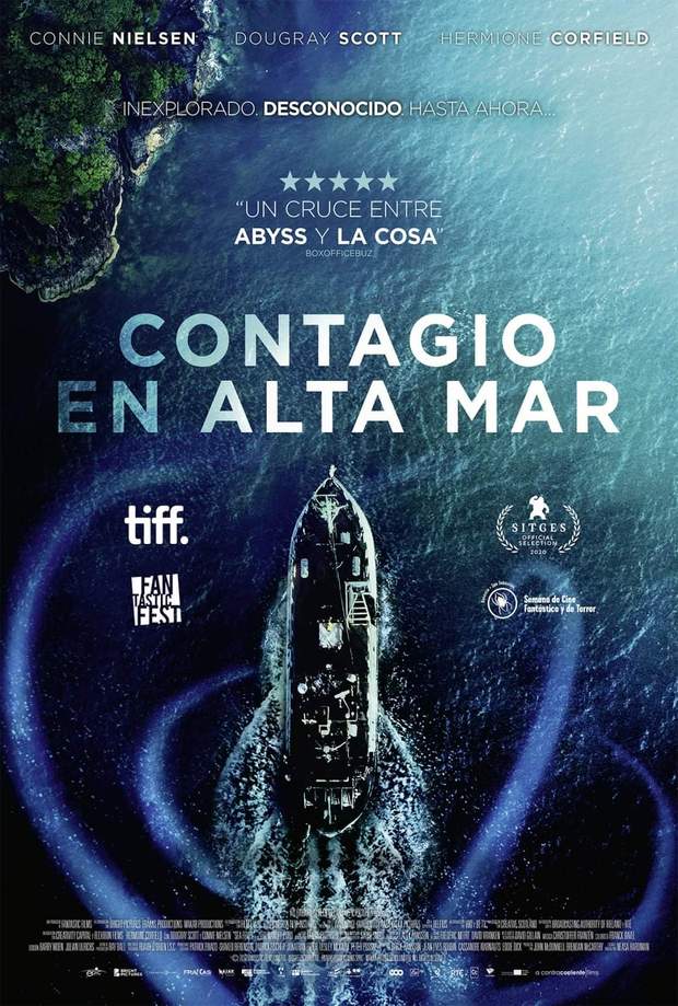Trailer y Póster de (Contagio en Alta Mar). 