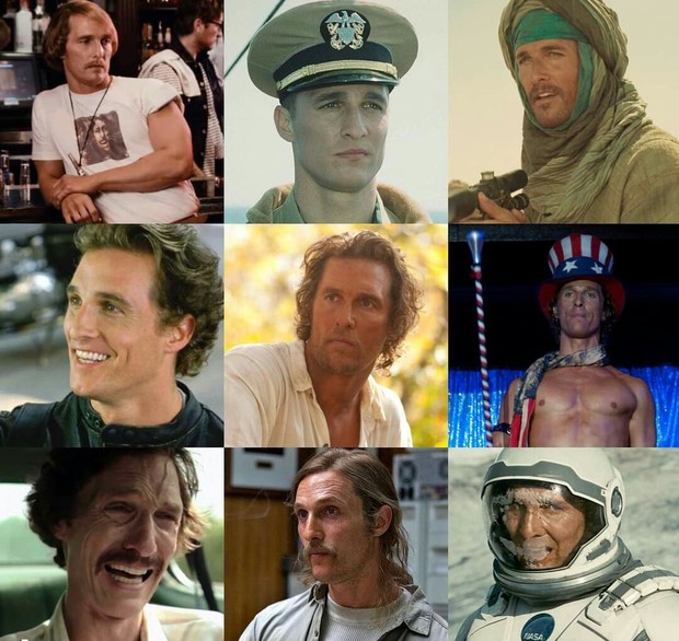 Cumple 51 Años "Matthew McConaughey".Qué Película és Vuestra Preferida?. 