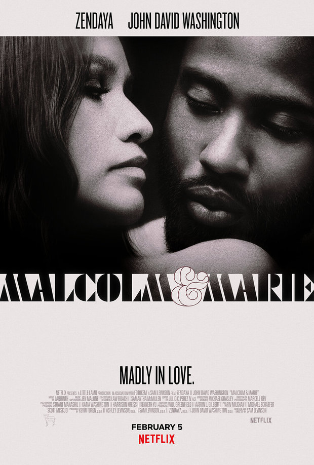 Trailer y Póster de (Malcom y Marie) para Netflix. 