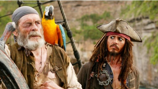 Fallece "David Bailie" el Pirata sin lengua de (Piratas del Caribe). 