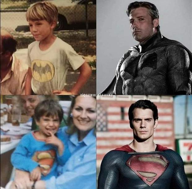 Imagen: Antes y Después (Batman vs Superman). 