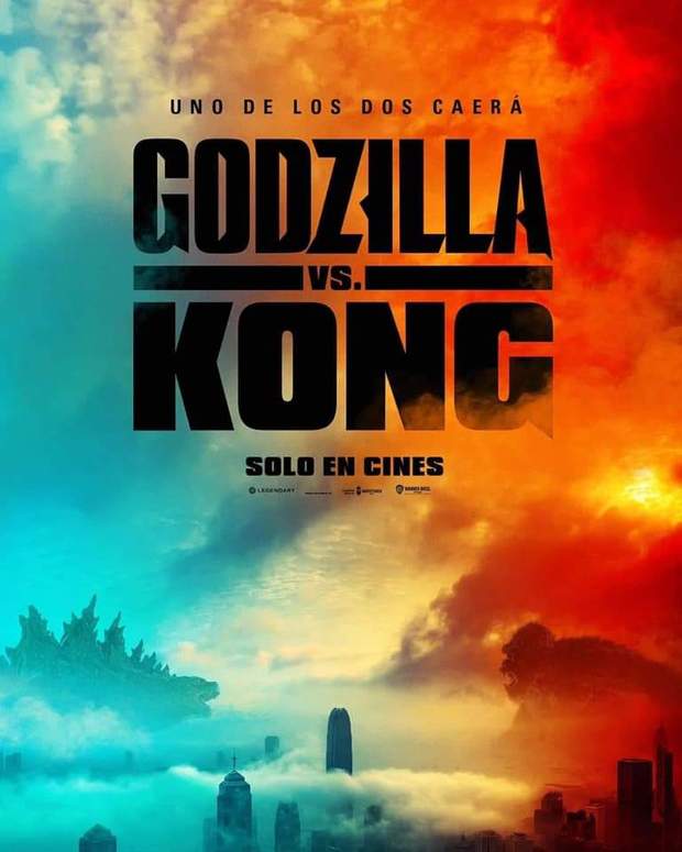 Todos los Carteles Oficiales de (Godzilla vs Kong). 