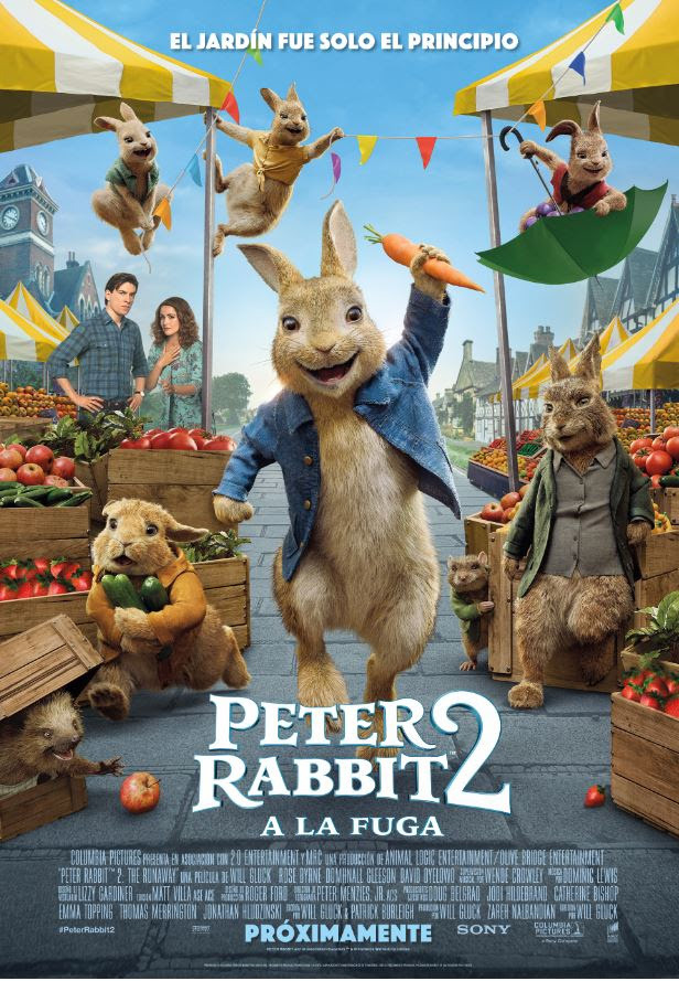 Trailer Final de (Peter Rabbit 2). 