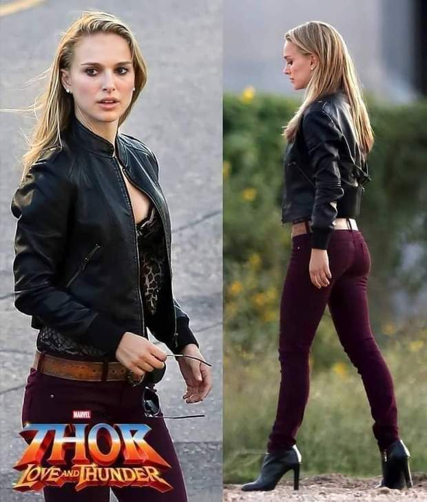 Imágenes de "Natalie Portman" en (Thor - Love and Thunder). 