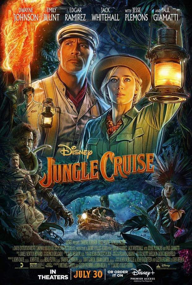 Trailer y Póster Final de (Jungle Cruise). 