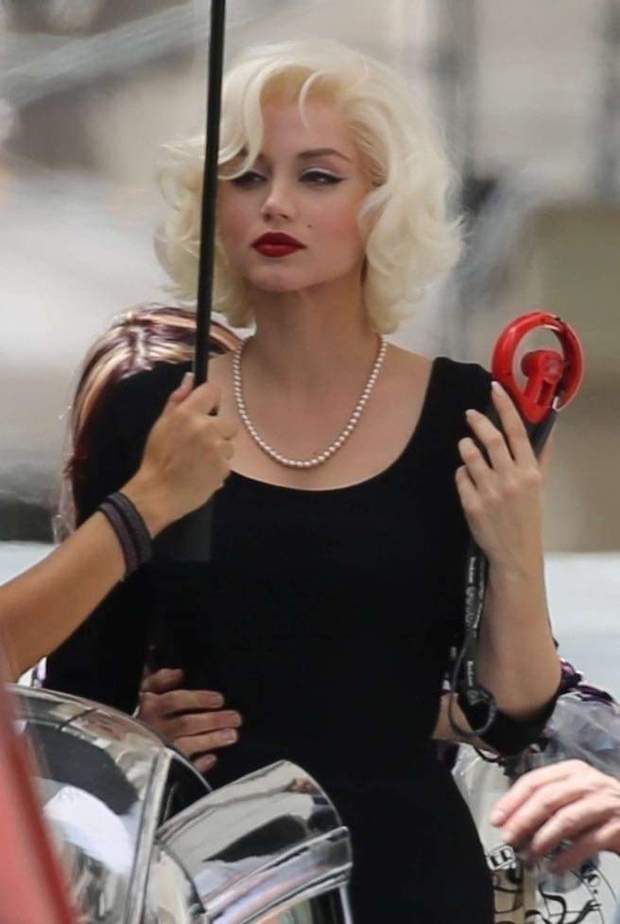Imagen: "Ana de Armas" como "Marilyn". 