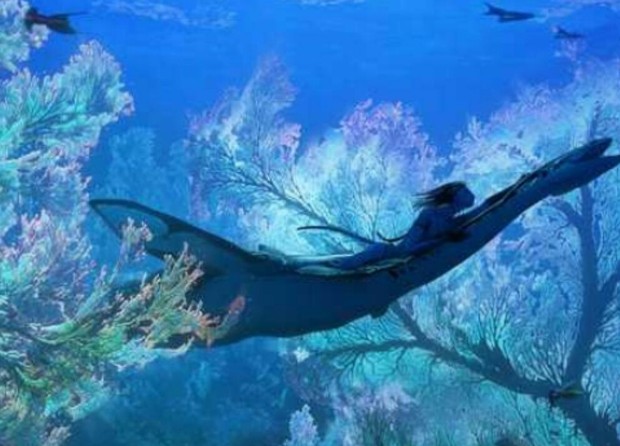 (Avatar 2) Imagen de Arte Conceptual bajo el mar. 