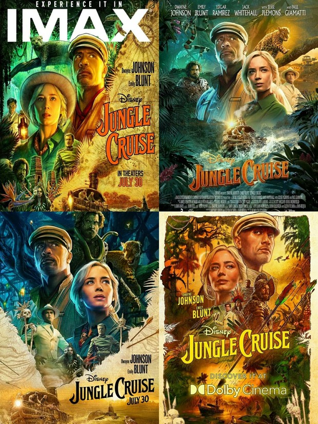 Nuevos Pósters de (Jungle Cruise). 