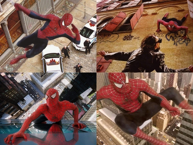 Estas son las fotos que le entrega Peter Parker a J. Jonah Jameson en Spider-Man (2002)