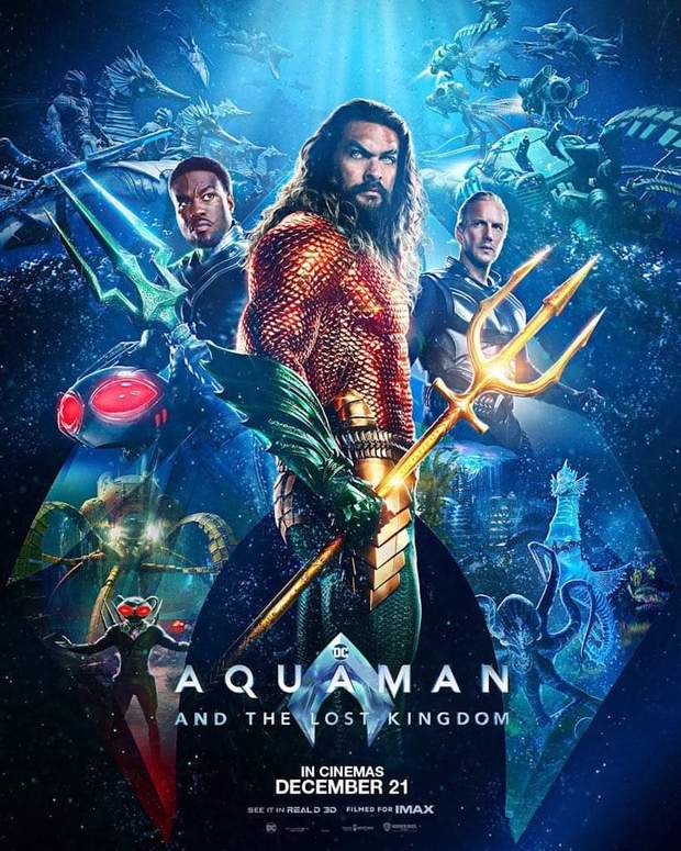 Nuevo Póster de (Aquaman y El Reino Perdido).