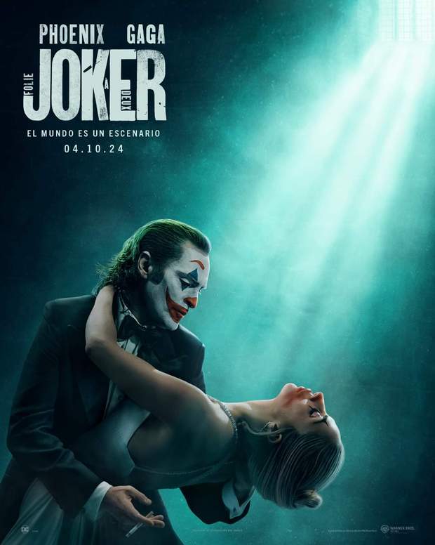 Primer Póster de (Joker: Folie à deux') dentro de una semana, el primer trailer.