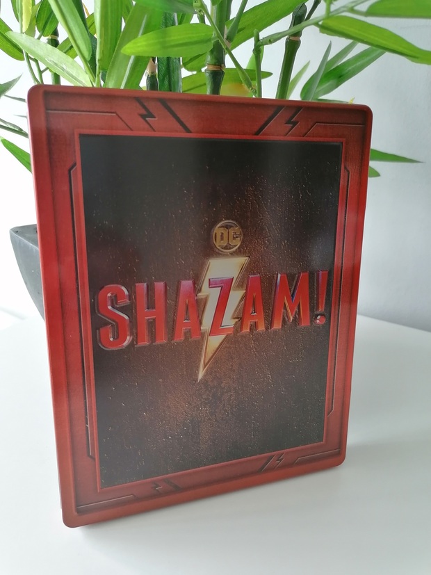 SHAZAM steelbook italiano bluray 1 disco